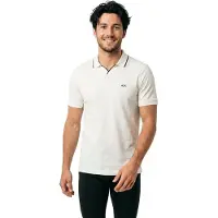 Armani Exchange para hombre. XM002401AF10366U0009 Polo Breath blanco (S), Casual, Algodón, Manga corta, outlet 2026.