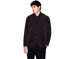 Armani Exchange para hombre. XM002193AF20504UC001 Americana Lisa negro (34), Casual, Poliamida, outlet 2026.