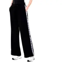 EA7 para mujer. 7W001155_AF12501 Pantalón Natural Ventus negro (S), Casual, Poliéster, outlet 2026.