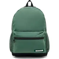 EA7 unisex. 7X000634_AF23098 Mochila con cinta logotipada verde (OSFA), Casual, Poliamida, outlet 2026.
