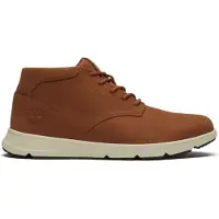 Timberland para hombre. TB0A6C7TEM71 Botines de Piel Chukka Parker Street marrón (47.5), Plano, Nobuck, Cordones, Casual, outlet
