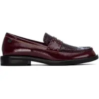 Xti para mujer. 14607902-BURDEOS Zapatos 146079 granate (39), 1 a 3cm, Ninguno, Casual, Clásico, Charol, outlet 2026.