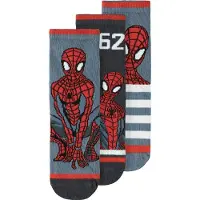Name it Calcetines 'NMMMANDRES SPIDER' navy / azul ahumado / rojo oscuro / blanco