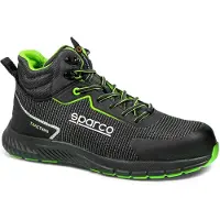 Sparco Botas de seguridad de tracción, modelo NAOKI, ESD, S3S, SR, HRO, talla 40