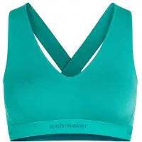 Icebreaker - Women's 125 Cool-Lite Sprite Racerback Bra - Sujetador deportivo size L, turquesa