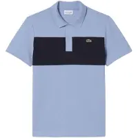 Lacoste Camiseta 'Polo azul regular fit colour block shirt' azul