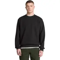 Timberland Oyster River Chest Logo Bb Crew Sweatshirt Black Talla: XL | Manga Larga Outlet | Hombre | Negro