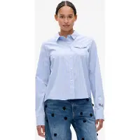 Baum und pferdgarten Menja Shirt Sky Blue Sunny Stripe Talla: 42 | Manga Larga Outlet | Mujer | Azul