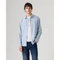 Levi's para hombre. 0085A-0003 Camisa Battery Housemark Standard azul (S), Casual, Algodón, Manga larga, outlet 2026.