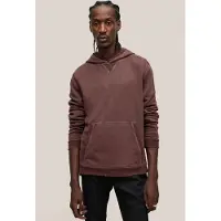 John Varvatos Milford Ls Pigment Dye Fr Merlot Talla: S | Sudaderas con Capucha Outlet | Hombre
