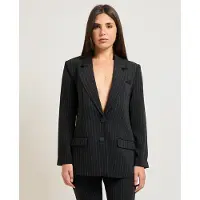 Armani Exchange para mujer. XW001790AF19011MC156 Americana Monocromo negro (XL), Casual, Clásico, Poliéster, outlet