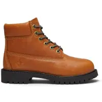 Timberland unisex para niños. TB0A6BETEN11 Botas de piel Premium blanco (35.5), Plano, Cordones, Clásico, moda infantil, outlet 2