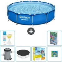 Bestway Steel Pro, piscina redonda - 366 x 76 cm - de 5 piezas, modelo S231
