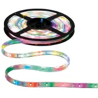 Paulmann WaterLED Motion Color, tira de luces universal, para exteriores, con cinta adhesiva, color blanco, de plástico, IP67
