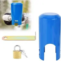 OEM Sistema de cierre externo antirrobo, cubierta protectora para grifos exteriores, color azul