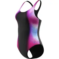 Speedo - Women's Print Medalist Swimsuit - Traje de baño size 46, azul