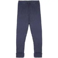 Maximo - Kid's Rippstrick Leggings - Leggings size 110/116, azul