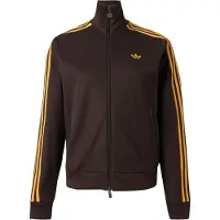 Adidas Sudadera con cremallera 'Classic' chocolate / curry