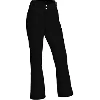 Maier Sports - Women's Allissia Slim 3.0 - Pantalones de esquí size 18 - Short, negro
