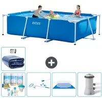 Intex Piscina rectangular de estructura - 300x200x75 cm - 6 piezas - Modelo S20056