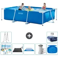 Intex Piscina rectangular de estructura - 300x200x75 cm - 8 piezas - Modelo S20058