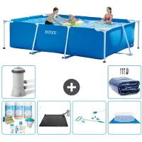 Intex Piscina rectangular de estructura - 300x200x75 cm - 7 piezas - Modelo S20052
