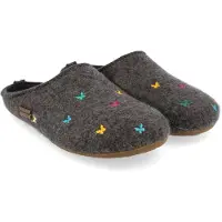 Haflinger - Women's Everest Farfalline - Zapatillas de estar por casa size 37, gris