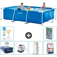 Intex Piscina rectangular de estructura - 300x200x75 cm - 5 piezas - Modelo S155