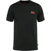 Fjällräven - Abisko Wool Logo S/S - Camiseta de merino size XL, negro