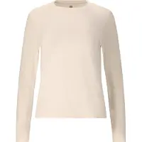 Athlecia - Women's Miwa V2 L/S Tee - Camiseta funcional size 44, beige/blanco