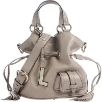Lancel Bolso de hombro 'Ninon' gris