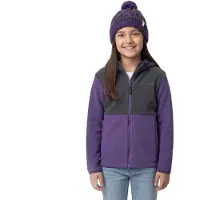 Vaude - Kid's Pulex Hooded Jacket II - Forro polar size 92, morado