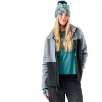 Smartwool - Women's Second Cut Fleece Jacket - Forro polar size M, gris/negro