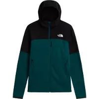 The North Face - Forros polares - M Polartec Powergrid Stormgap Hoodie Pacific Teal TNF Black - Talla XL - Verde