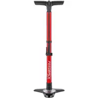 Feedback Sports - Pneuma CC Floor Pump - Bomba de pie rojo/negro