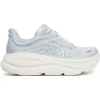 Hoka One One - Women's Bondi 9 GLM - Zapatillas para correr size 8, alabaster /azul