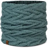 Buff - Knitted & Fleece Neckwarmer Caryn - Bufanda size One Size, azul/turquesa