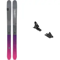 Majesty - Packs (esquí + fijaciones) - Pack Havoc Hitech 2024 de Madera - Gris