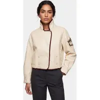 Amaya Amsterdam Crown Jacket Off White Talla: S | Chaquetas de Cuero Outlet | Mujer | Blanco