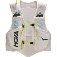 Hoka One One - Mochilas y cinturones trail/running - Trail Run Vest 8L White - Talla XL - Blanco