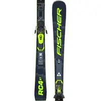 Fischer - Packs (esquí + fijaciones) - RC4 ST + RC4 Z11 GW 2027 de Madera - Talla 163 cm - Negro