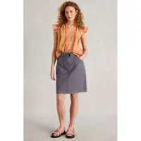 White Stuff Teakie Skirt Mid Purple Talla: 16 REGULAR | Faldas Midi Outlet | Mujer | Púrpura