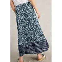 White Stuff Jada Jersey Maxi Skirt Navy Multi Talla: 24 REGULAR | Faldas Maxi Outlet | Mujer | Azul