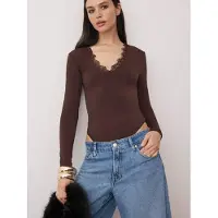 Trendyol Body camiseta chocolate