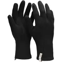 Aclima - Hotwool Heavy Liner Gloves - Guantes size 9, negro