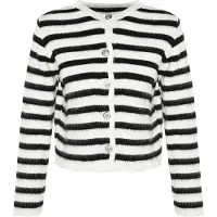 Trendyol Cárdigan marfil / negro