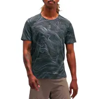Hoka One One - Everyrun S/S CLF PRT - Camiseta de running size S, gris