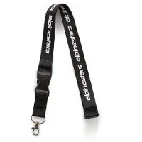 Alpinestars Cordón Porta Llaves Linear Black White, Talla: One Size