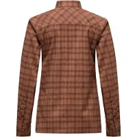 Salewa - Women's Fanes Flannel 5PL L/S Shirt - Camisa size 38, marrón