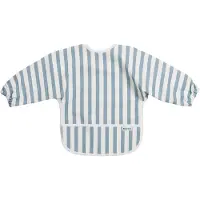 Meyco Baby Babero Con Mangas Fat Stripe